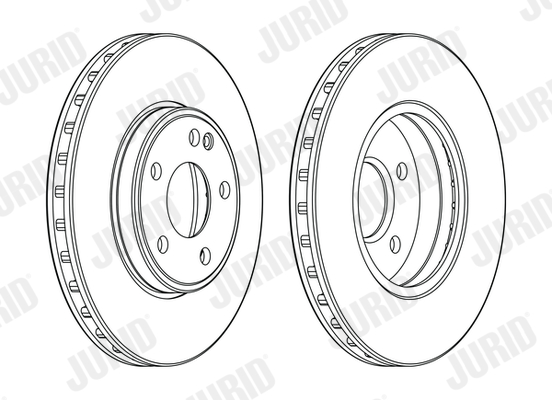 Brake Disc - 563114JC JURID