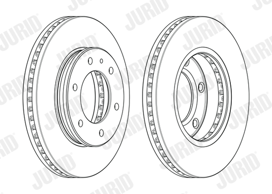 Brake Disc - 563116JC-1 JURID