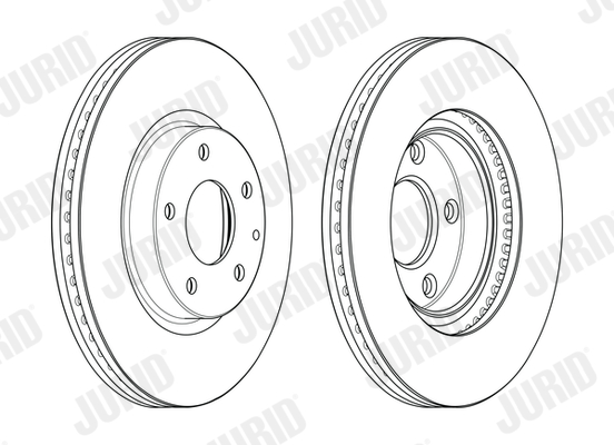Brake Disc - 563117JC JURID