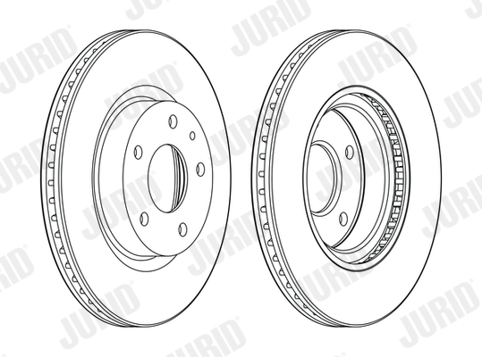 Brake Disc - 563119JC JURID