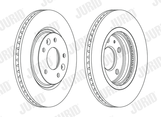 Brake Disc - 563120JC JURID