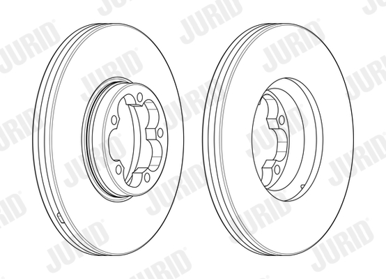 Brake Disc - 563122J-1 JURID