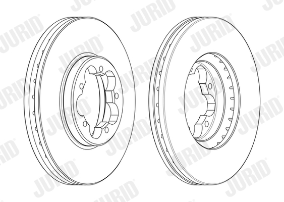 Brake Disc - 563123J JURID