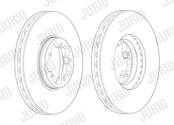 Brake Disc - 563124J-1 JURID