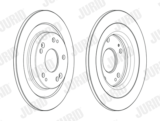 Brake Disc - 563128JC JURID