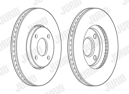 Brake Disc - 563132JC JURID
