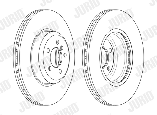 Bremsscheibe - 563133JC-1 JURID