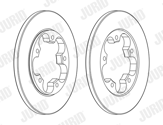 Brake Disc - 563138JC JURID
