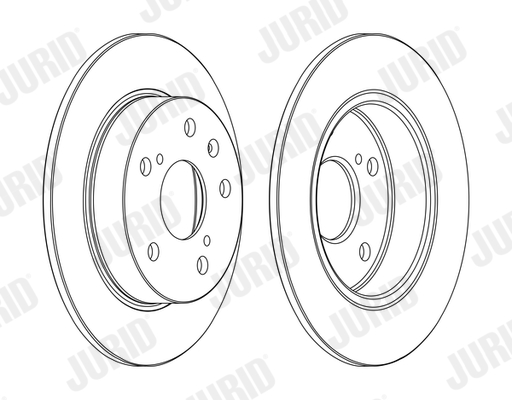 Brake Disc - 563141JC JURID