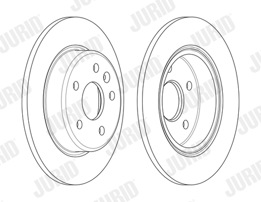 Brake Disc - 563143JC JURID