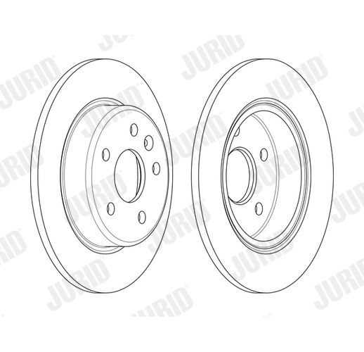 Brake Disc - 563143JC JURID