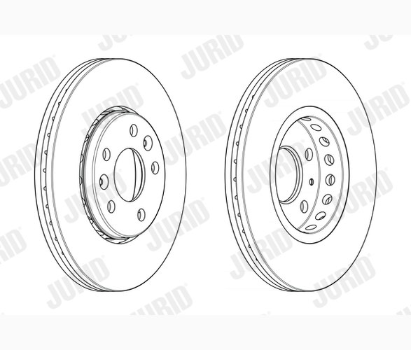 Brake Disc - 563158JC JURID