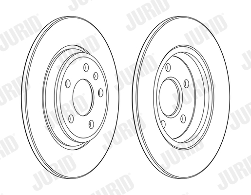Brake Disc - 563177JC JURID