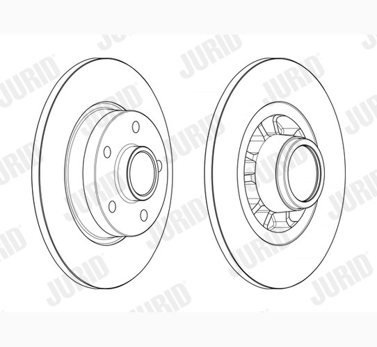 Brake Disc - 563180J-1 JURID