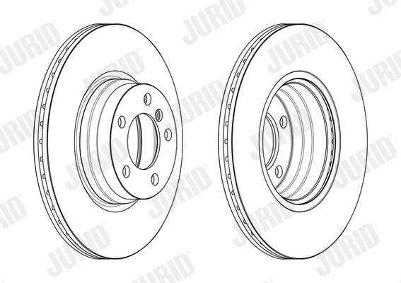Brake Disc - 563181JC JURID