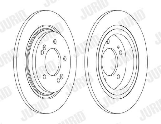 Brake Disc - 563182JC JURID