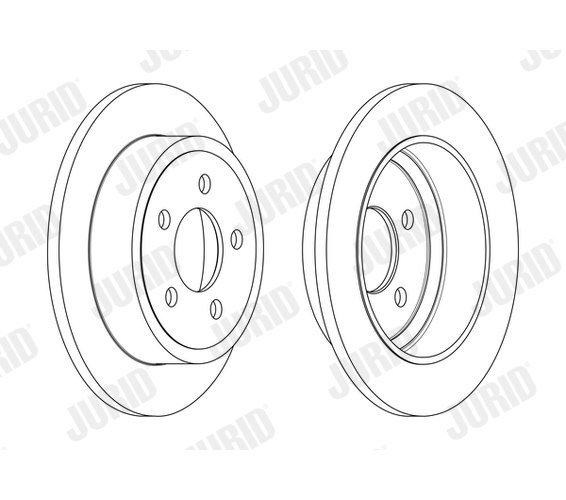 Brake Disc - 563189JC JURID