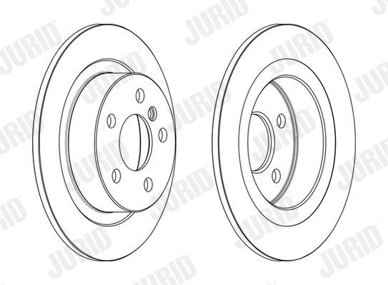 Brake Disc - 563190JC JURID