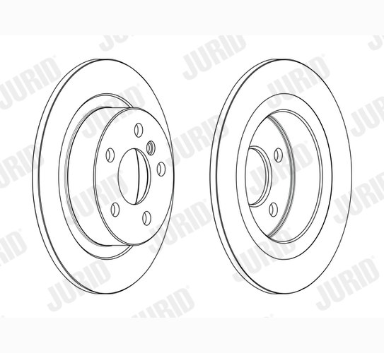 Brake Disc - 563190JC JURID