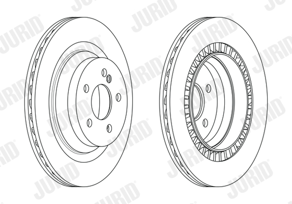 Brake Disc - 563198JC JURID