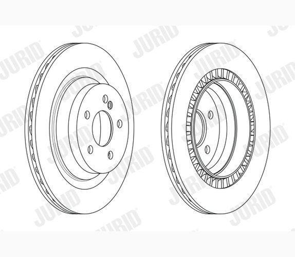 Brake Disc - 563198JC JURID