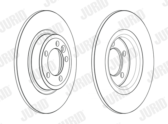 Brake Disc - 563214JC JURID