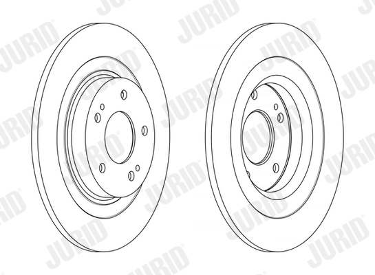 Brake Disc - 563216JC JURID