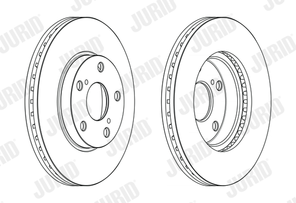 Brake Disc - 563217JC JURID