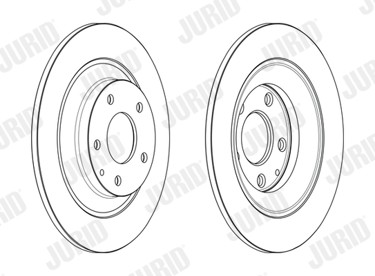 Brake Disc - 563232JC JURID