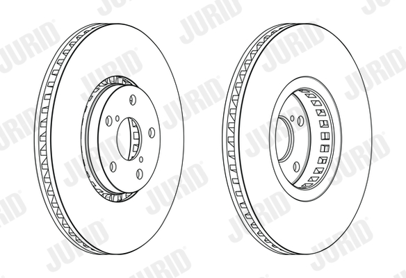 Brake Disc - 563238JC-1 JURID
