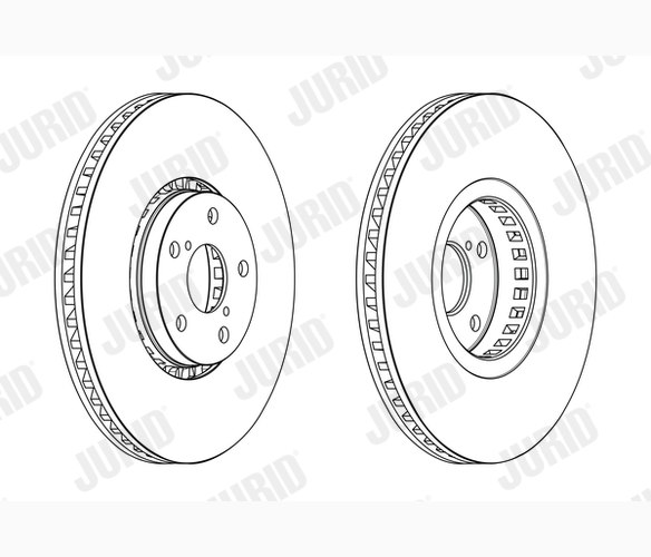 Brake Disc - 563238JC-1 JURID
