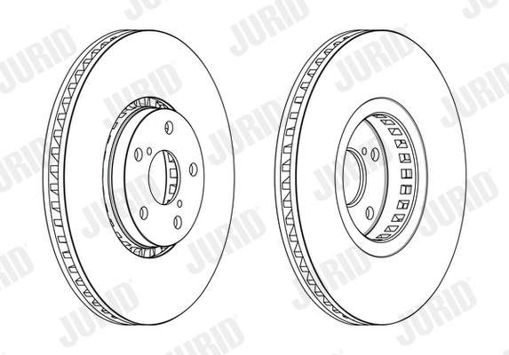 Brake Disc - 563239JC-1 JURID