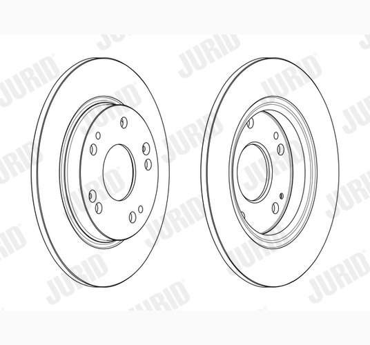 Brake Disc - 563242JC JURID