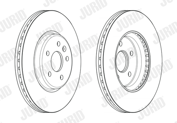 Brake Disc - 563246JC JURID