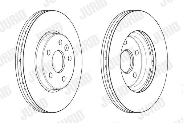 Brake Disc - 563247JC JURID