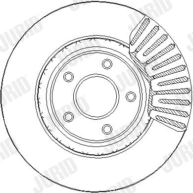 Brake Disc - 563277JC-1 JURID