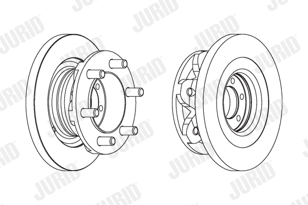 Brake Disc - 567118J JURID