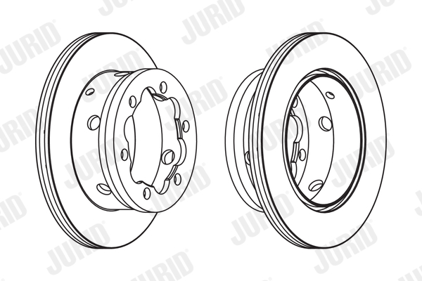 Brake Disc - 567810J JURID
