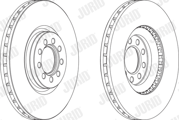Brake Disc - 569164J JURID