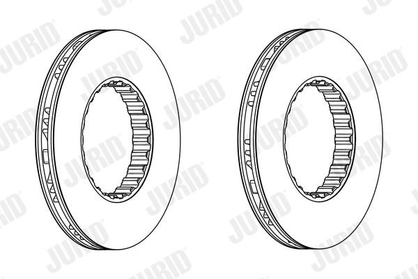 Brake Disc - 569214J JURID