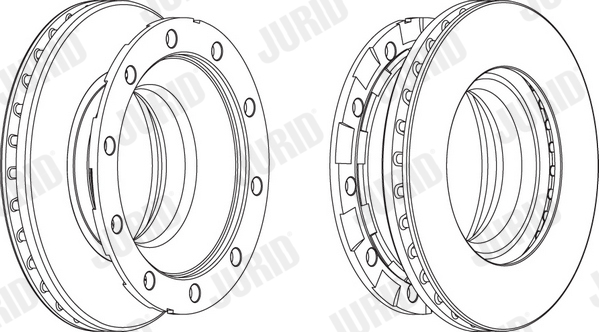 Brake Disc - 569267J JURID