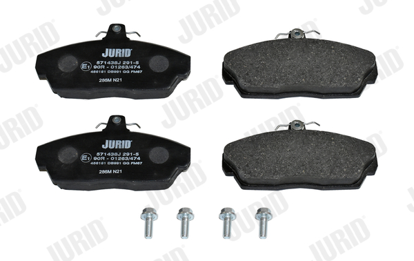 Brake Pad Set, disc brake - 571438J JURID