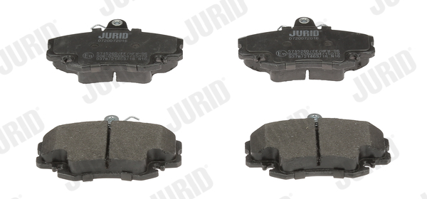 Kit pastiglie freno, Freno a disco - 571526D JURID