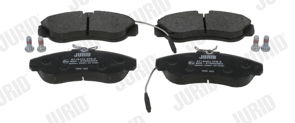 Brake Pad Set, disc brake - 571840J JURID