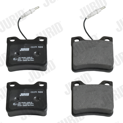 Brake Pad Set, disc brake - 571845J JURID