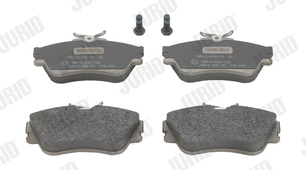 Brake Pad Set, disc brake - 571847J JURID