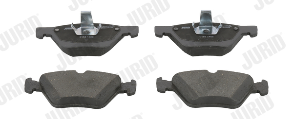 Brake Pad Set, disc brake - 571876J JURID