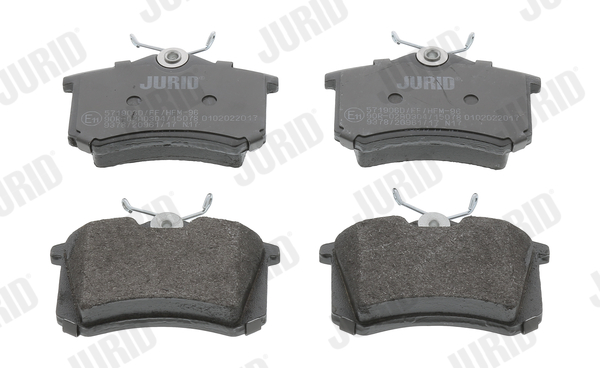 Brake Pad Set, disc brake - 571906D JURID