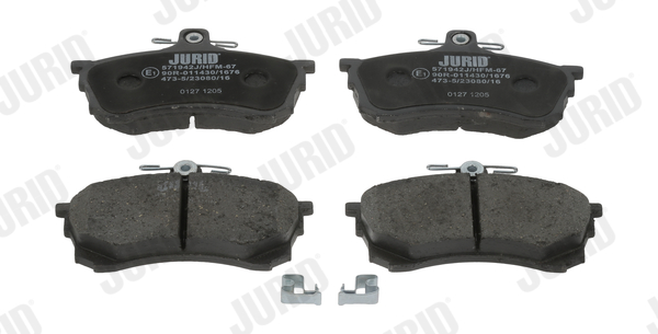Brake Pad Set, disc brake - 571942J JURID