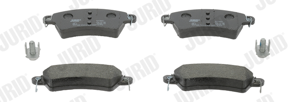 Brake Pad Set, disc brake - 571965J JURID